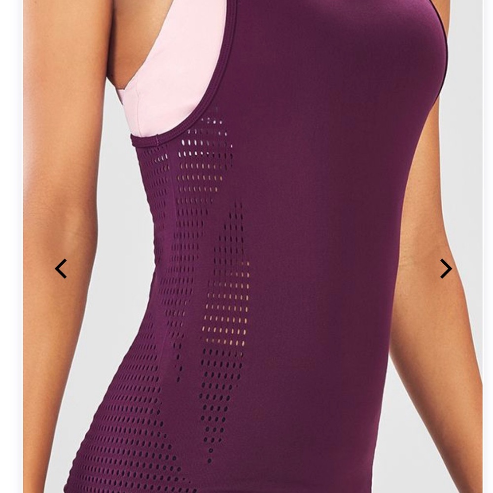 🆕-Fabletics Warp knit tank (M) - Picture 2 of 3